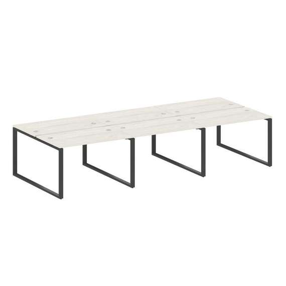 Метал Систем Рабочая станция на 6 мест на О-образном м/к БО.СМ-6.2