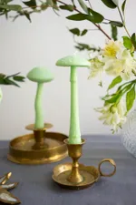 Купить Свеча Unification Love Молодой мухомор Высокий Салатовый (Ваниль и дерево) Свеча Unification Love Молодой мухомор Высокий Салатовый (Ваниль и дерево)