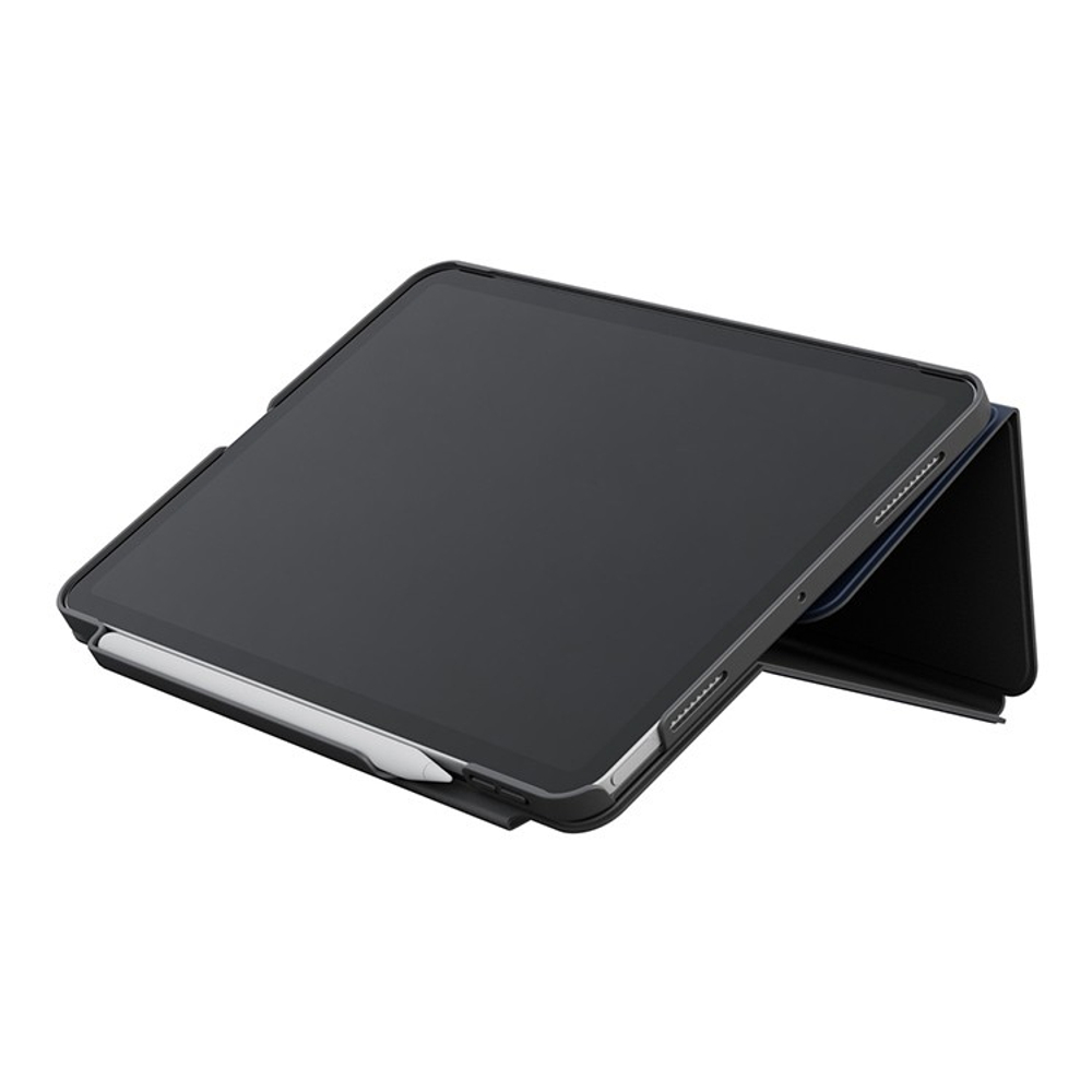 Uniq для iPad Air 11 (2024/25) чехол ROVUS SnapMount Magnetic 360 Rotating Detachable Navy Blue