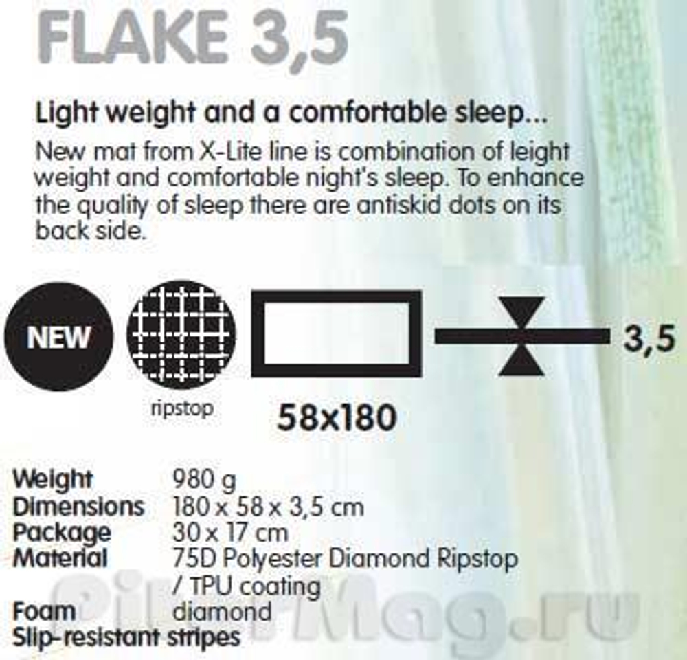 Коврик Husky Flake 180x58x3,5