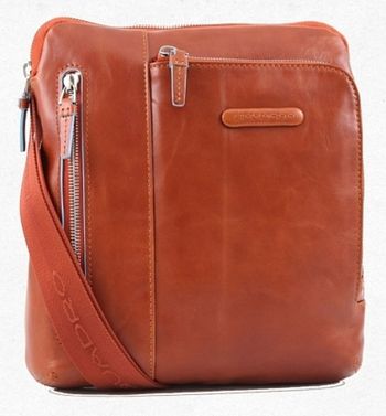 Сумка мужская Piquadro Blue Square оранжевый телячья кожа (CA1816B2/AR)