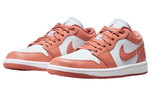 Кроссовки Jordan Air Jordan 1 Low "Pink Salmon" (Женская размерная сетка)