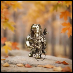 Темлячная бусина "Мандо" для ножей , латунь