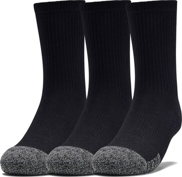 Теннисные носки Under Armour Youth Heatgear Crew 3P - черный