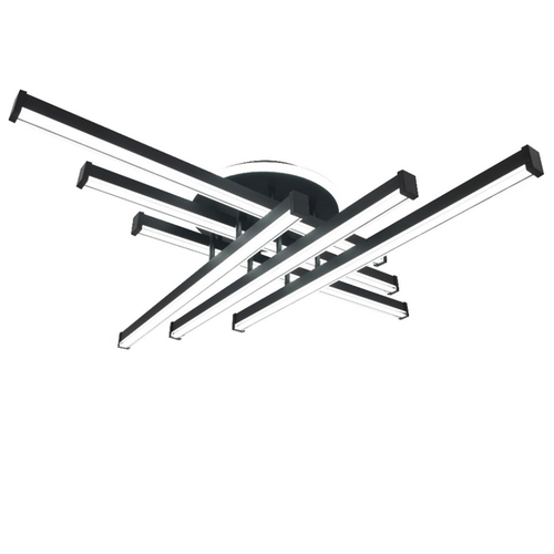 Потолочная светодиодная люстра Mirastyle XL-70059/6L+1 SBK