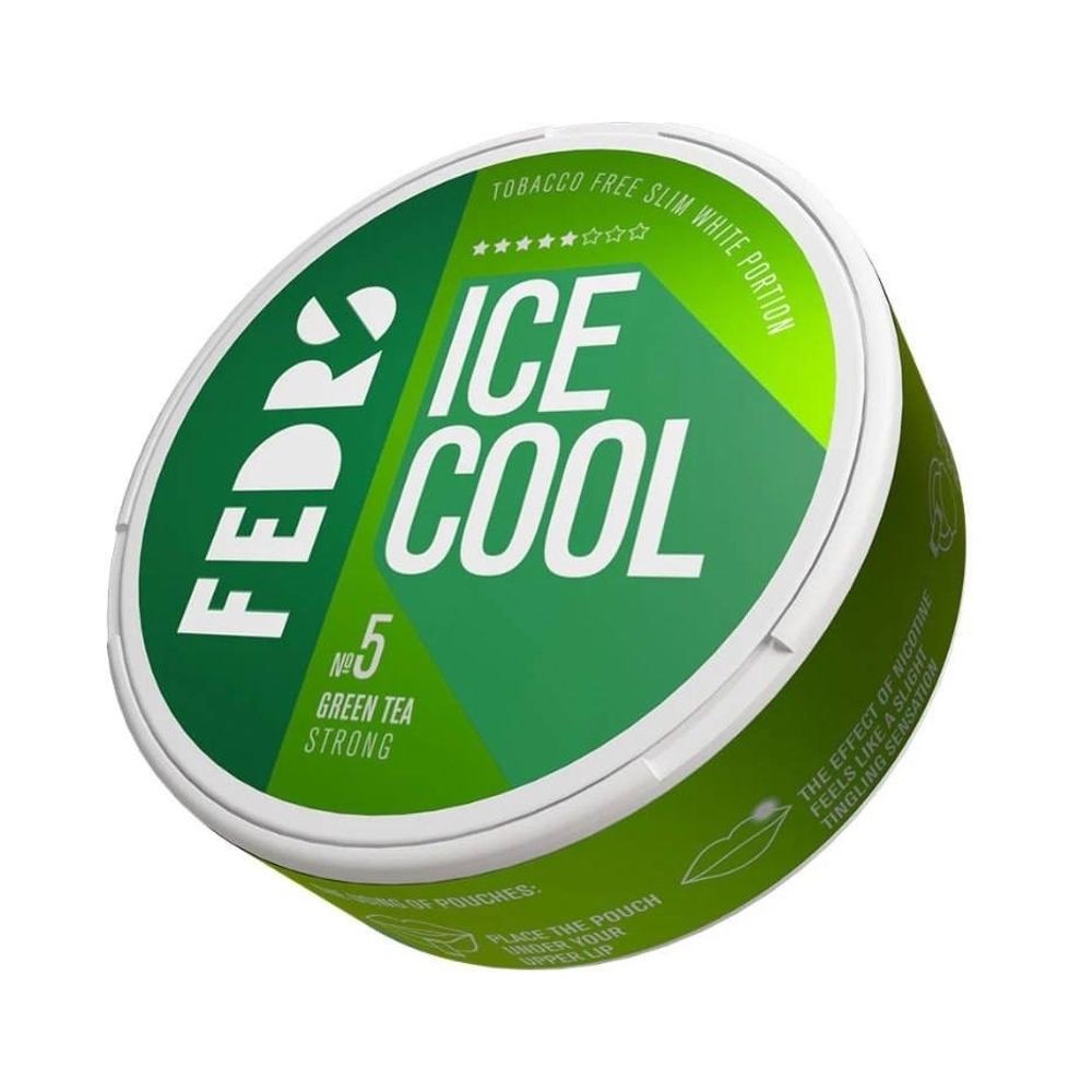 FEDRS ICE COOL №5 GREEN TEA STRONG (30 МГ) - ЗЕЛЕНЫЙ ЧАЙ