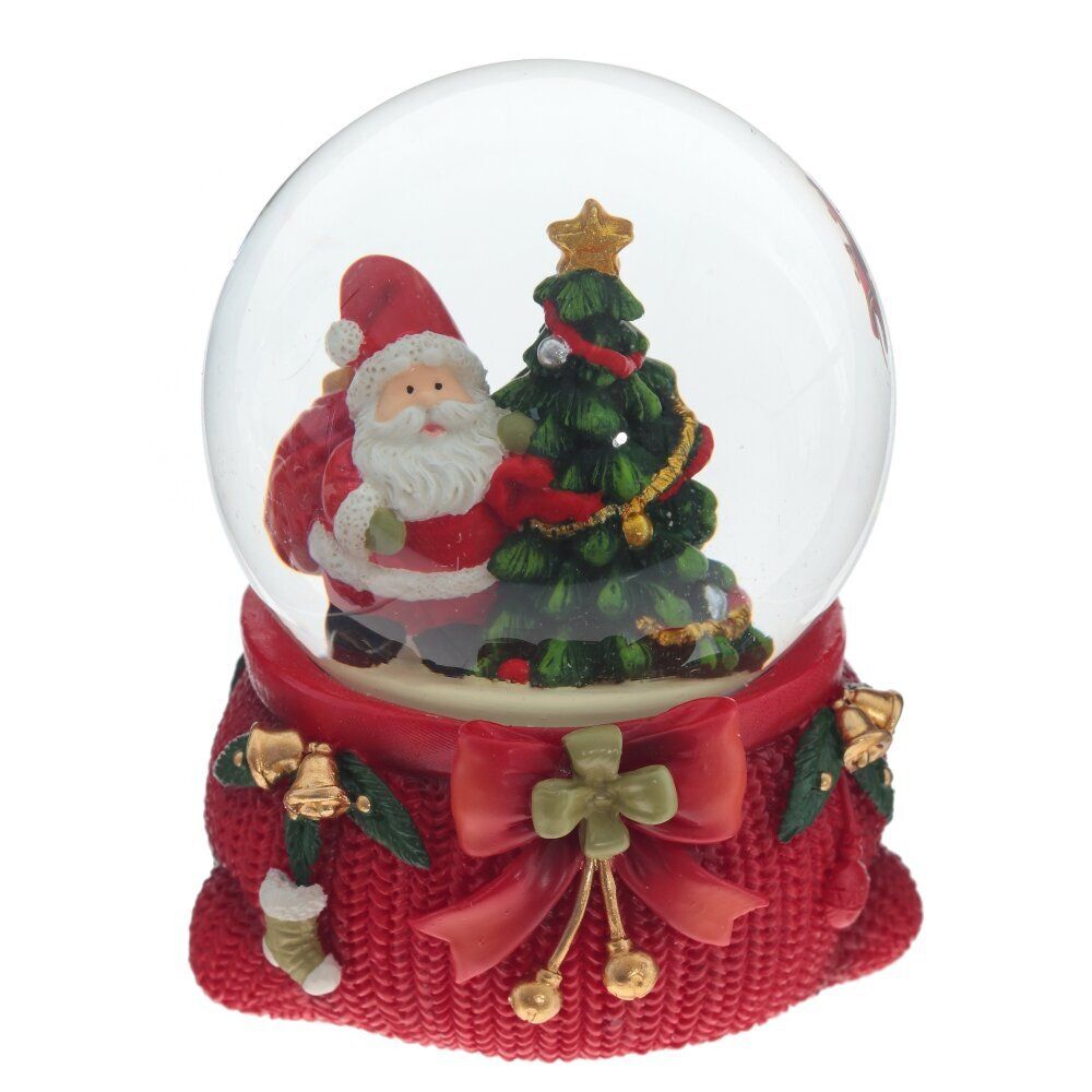 GAEM Фигурка декор в стекл шаре "Дед Мороз", D 6 см, L7 W7 H8 см