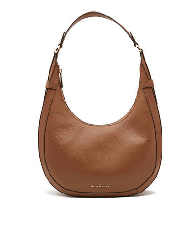 Кожаная сумка хобо lg crescent tz Michael Kors - коричневый(30S4G0PH9L)