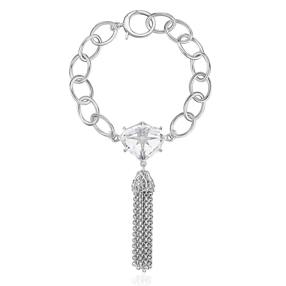 Браслет Полярная Звезда с Горным Хрусталем