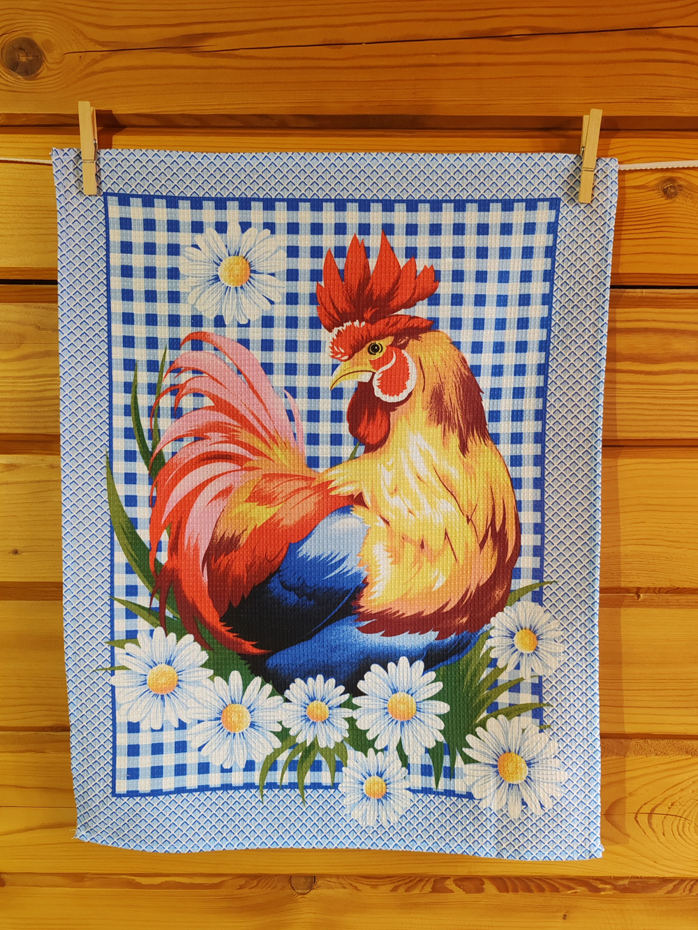 Набор кухонных полотенец, 3 шт , 45х60 см , рогожка