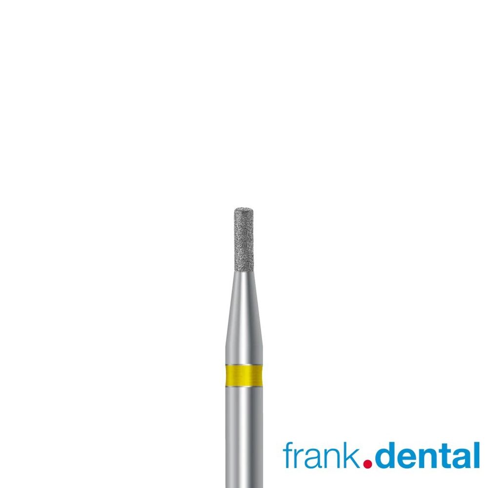 Бор алмазный желтый Frank Dental типа FG - D.835.009.C.FG