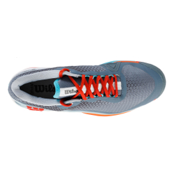 Мужские теннисные кроссовки Wilson Rush 4.0 Clay Court Shoe Men - Grey, Blue