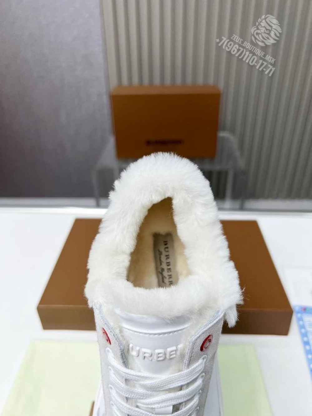 Кеды Burberry
