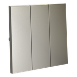 Клавиши для выключателя/переключателя трехклавишного, S70 (шелк)