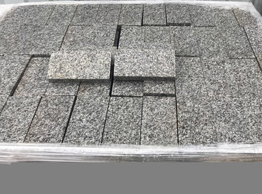 Распространенные виды гранитной брусчатки.