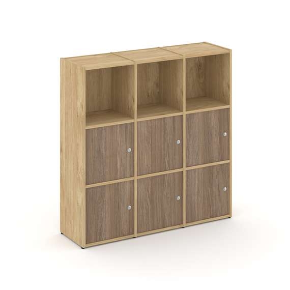 Locker plus Комплект №3 LK.K-003 Тиквуд Светлый/Дуб Аризона 1188*350*1203