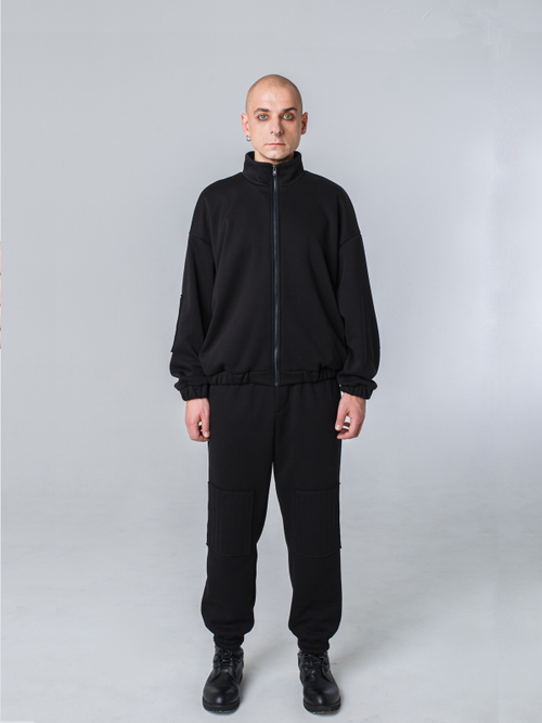 Толстовка "Пацанская". Черная