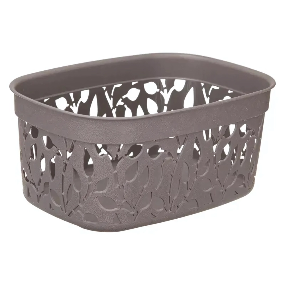 Коробка ФЛОРА 3л французcкий серый 0,11*0,175*0,24 м