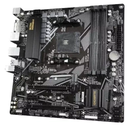 Материнская плата Gigabyte B550M DS3H (Socket AM4, AMD B550, 4xDDR4, PCI-E 4.0, 4xUSB 3.2 Gen1, DVI, HDMI, mATX)