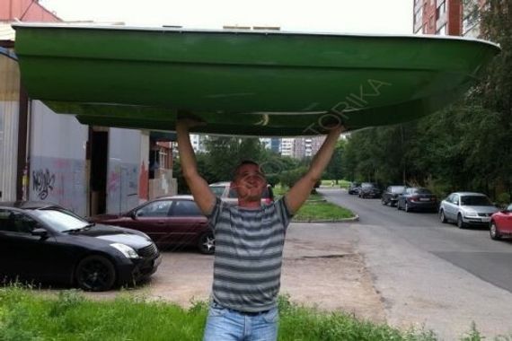 Пластиковая гребная лодка Шарк-240 Lite