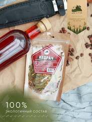 Набор настойки "Кедрач" в крафт пакете
