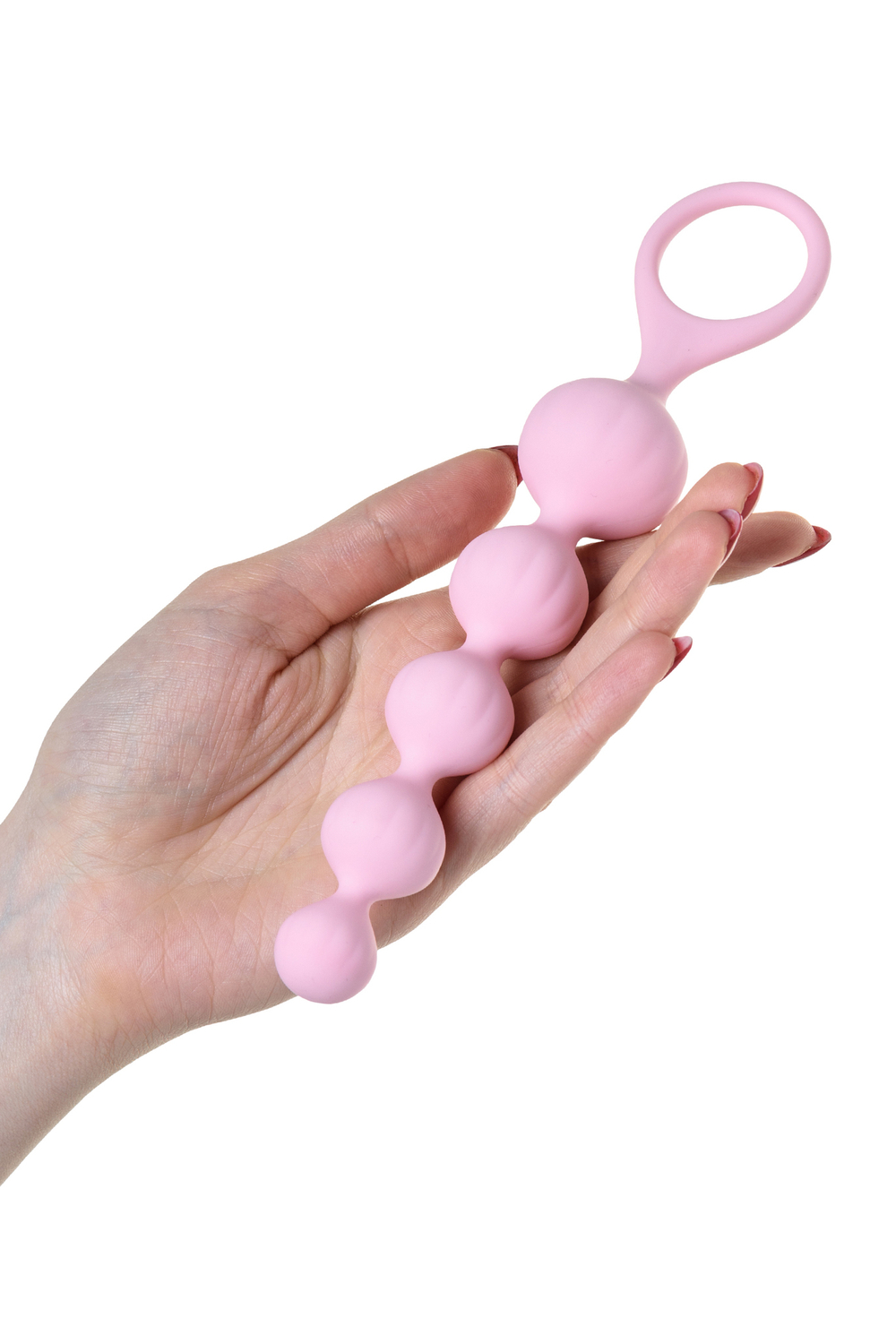 Набор анальных цепочек Satisfyer Beads, силикон (цветной)