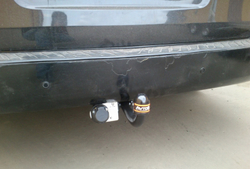 Фаркоп для Hyundai H1 2008-2018, 2018-2023 Тип шара: A. Нагрузки: 2000/90 кг, HY 26