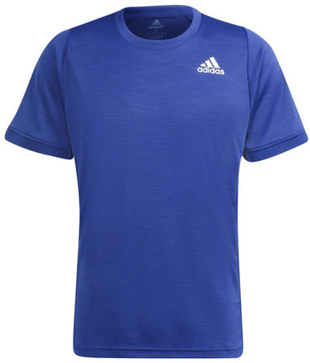 Мужская теннисная футболка Adidas Freelift Tee - victory blue/white