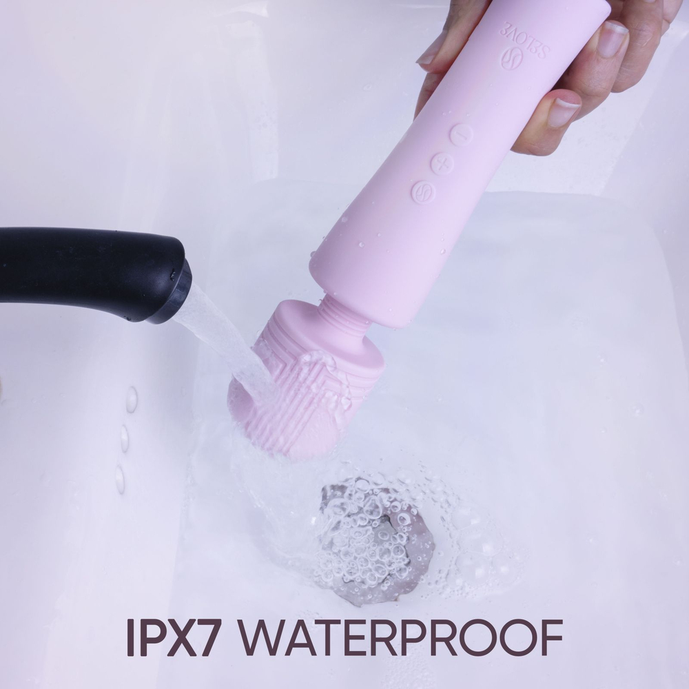 Wand-вибратор Selove PulseWand, розовый, 20,3 см