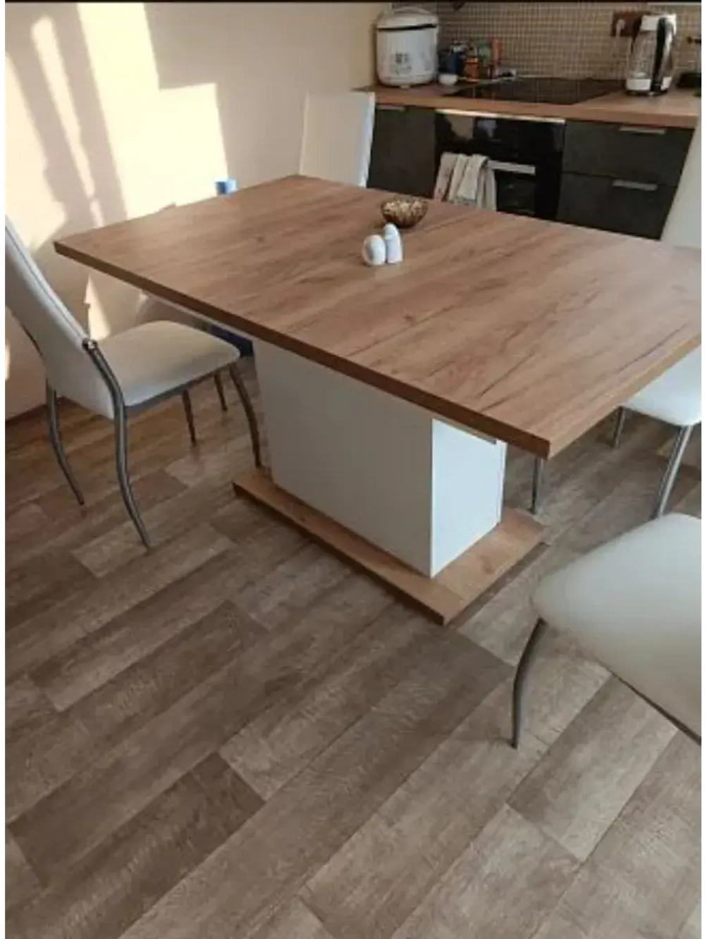 Стол кухонный обеденный раздвижной 85х150,4х77 см