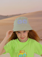 Панама детская солнцезащитная для девочек и мальчиков со светоотражающим эффектом CROOT