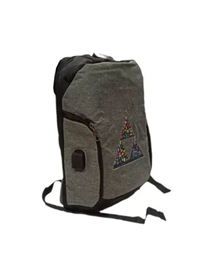 Рюкзак Mario World серый