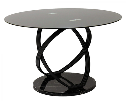 Стол обеденный Ist Casa Ореон, 122х122х76 см, черный