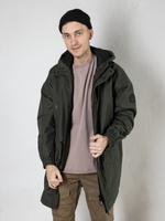 Парка с жилетом Город Горький малахит