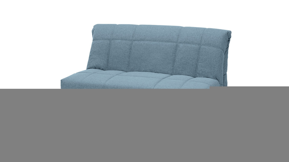 Диван Виа Лайт Strong Plus 09 155*105*88 см, Синий Рогожка Аккордеон Фиеста
