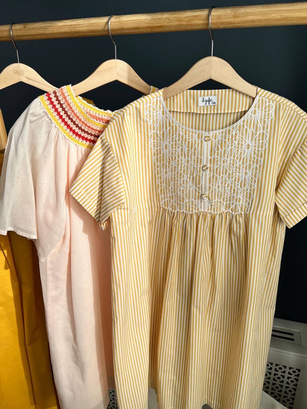 Хлопковое платье Il gufo, 140