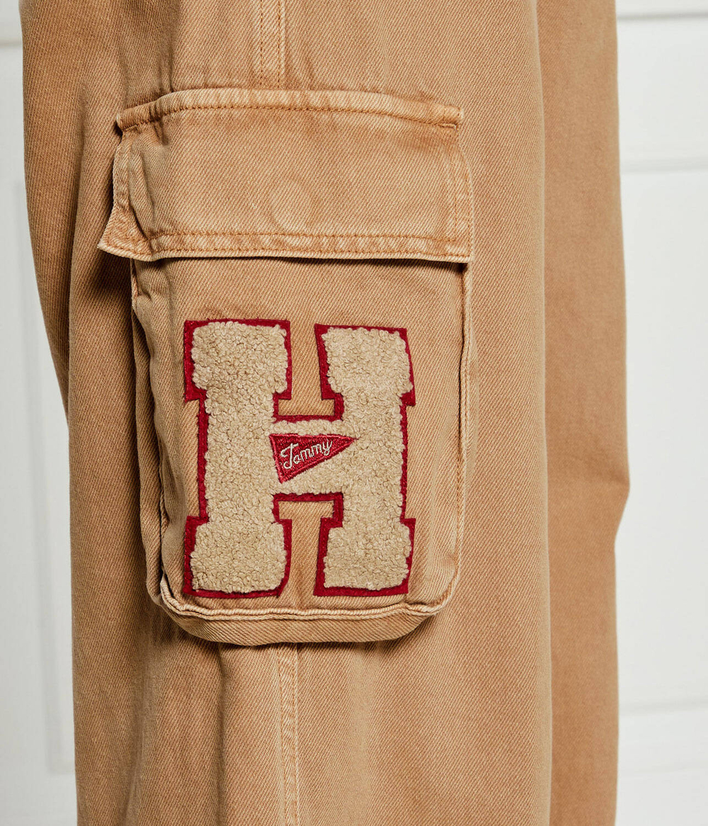 Брюки карго CANVAS Tommy Jeans - светло-коричневый(DW0DW20531)