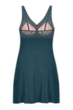 Сорочка Daniela из эластичного вискозного полотна (Размер: XL) (Цвет: грязно-синий)