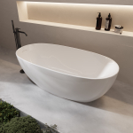 Ванна акриловая Vincea VBT-601-1700, 1700*800*580, цвет белый, щелевой перелив