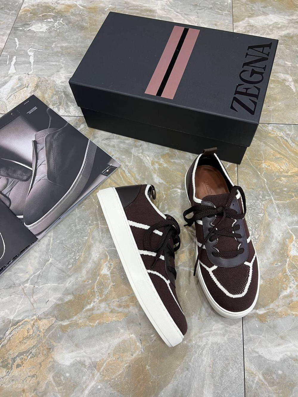 Кеды Zegna