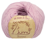 Пряжа Bunny 50г, 200м, 20%пух кролика, 5%меринос, 30%натуральная вискоза, 45%нейлон (цена за 1 шт)