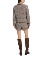 Жакет с шерстью альпака (Knitted in Germany)