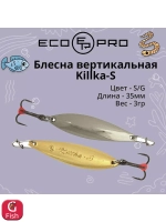 Блесна для рыбалки Killka-S, 30мм, 2г, PPH 1 шт