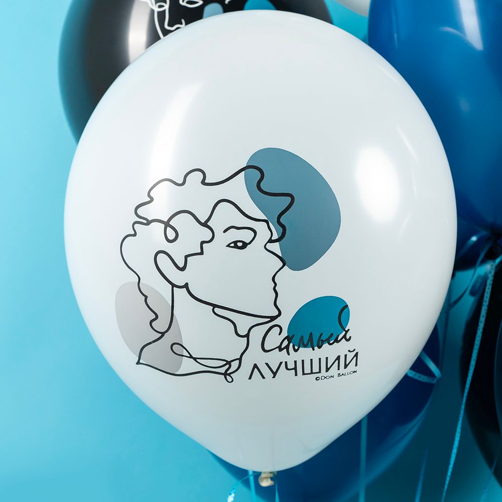 Шар (12''/30 см) Мой Идеал, Ассорти, пастель, 1 ст, 25 шт.