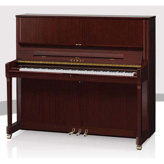 KAWAI K-500 SM/P - пианино, 130х150х62, (600), красное дерево полиров., механизм Millennium III.