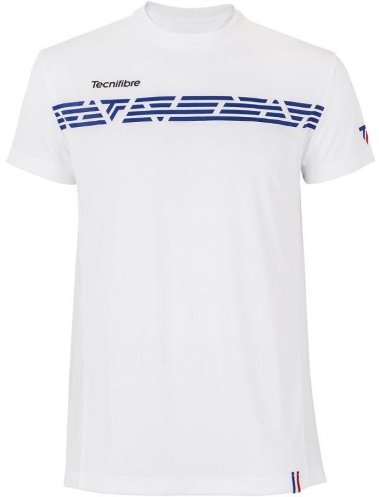 Футболка для мальчика теннисная Tecnifibre F3 Airmesh Jr - royal