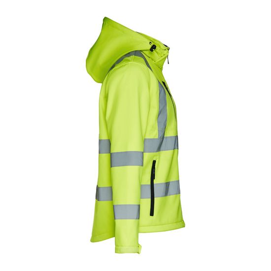 THC ZAGREB WORK. Куртка Softshell повышенной видимости (унисекс)