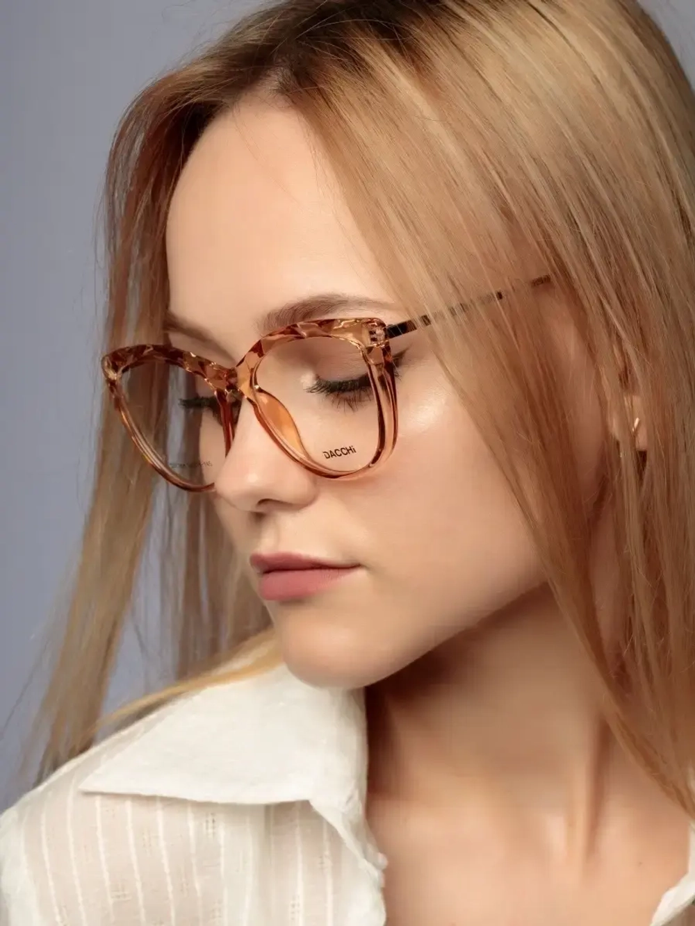 Прозрачная оправа для очков для зрение