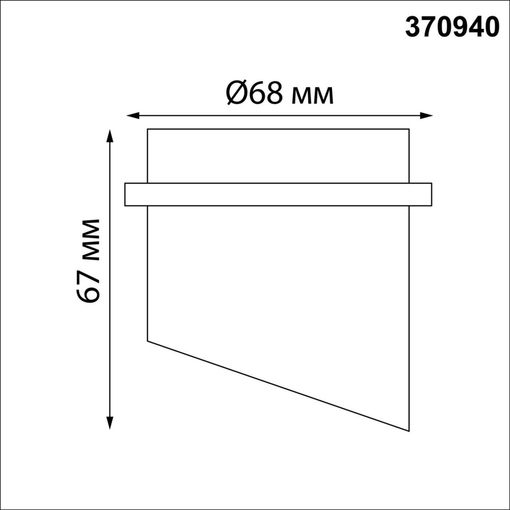 370940 SPOT NT22 514 белый Встраиваемый светильник IP20 GU10 50W 220V BUTT