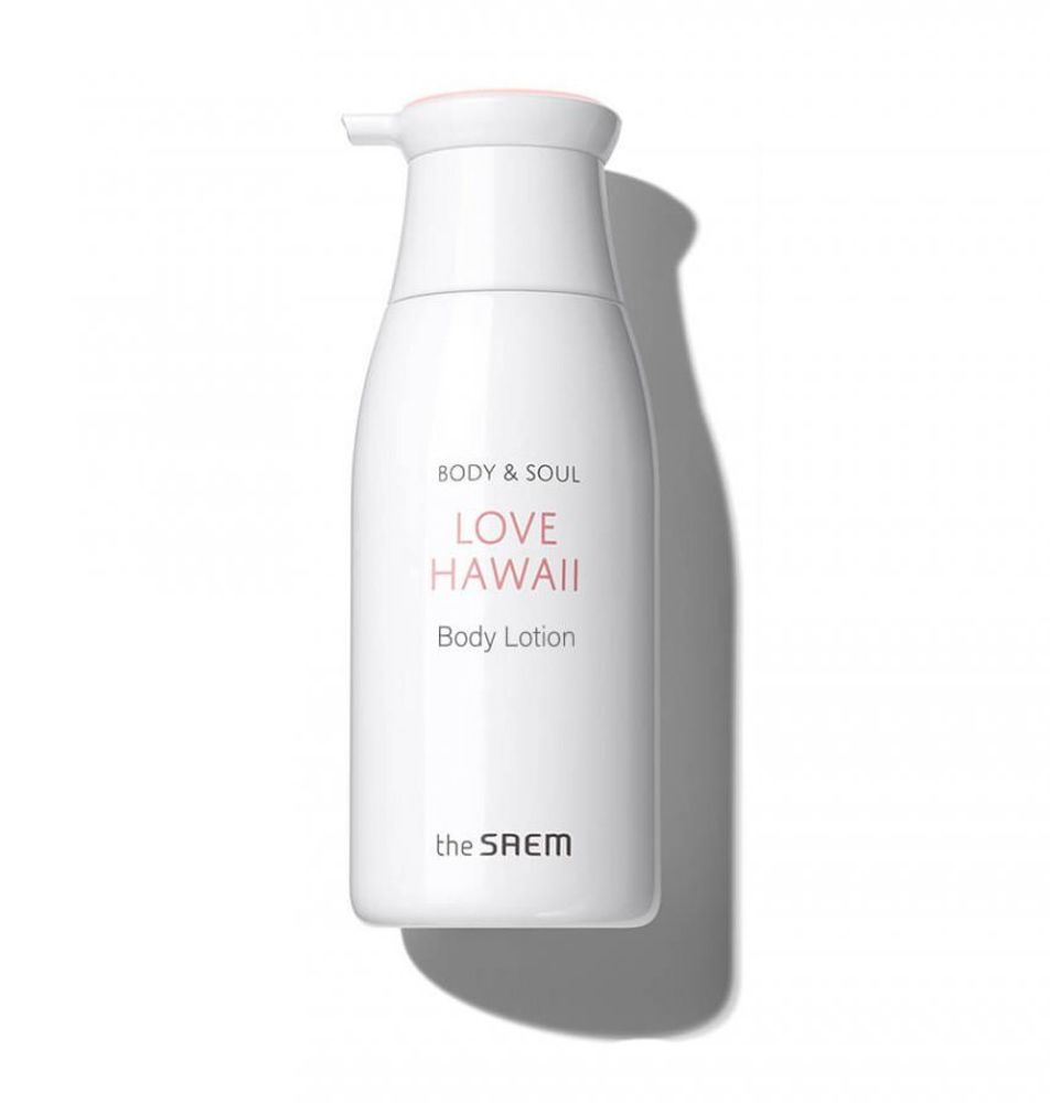 Лосьон для тела с экстрактом цветов гибискуса THE SAEM Body &amp; Soul Love Hawaii Body Lotion 300 мл